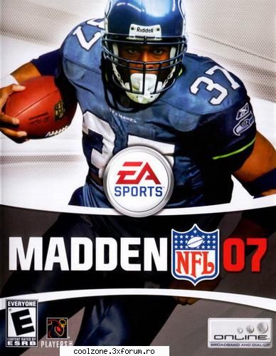 the 2007 edition of ea's football its 17th you control the running game like never the first time