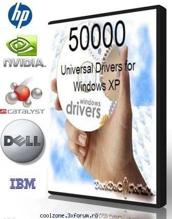this dvd, (iso format) contains software drivers for over 50 000 hardware components