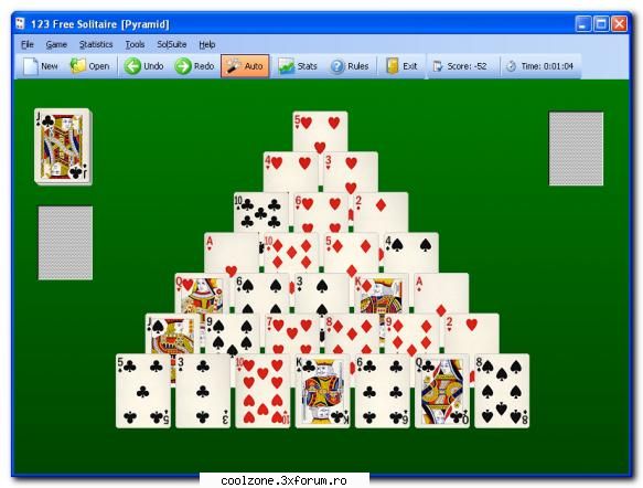 123  free solitaire    features a winning layout, fast game play, rich sounds, extensive options,
