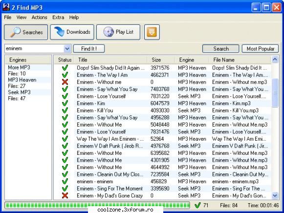 2 Find MP3 - 2 Find MP3 este un utilitar pentru localizarea - ...::: Softuri :::...
