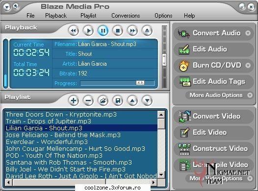 Blaze.Media.Pro.v8.01 - Powerhouse all-in-one converter, burner, audio - ...::: Softuri :::...