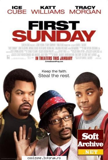First Sunday 2008 - | 693MB | Comedy / Crime | DVD Date - ...::: Filme :::...