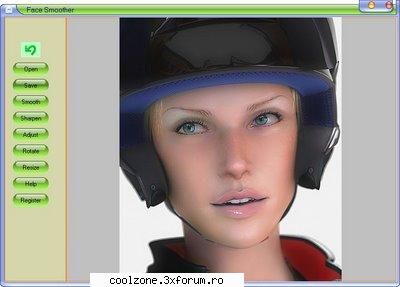 Portable Face Smoother - Face Smoother is a special photo editing software - ...::: Softuri :::...