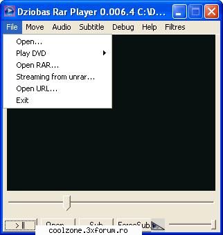 RAR Movie_Player v. 8.09 - A super little program that will allow you to - ...::: Softuri :::...