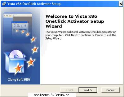 Vista Activation for all version 100 working - solonico_1979 - ...::: Softuri :::...