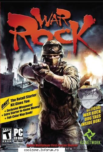 war rock� story
war rock is an intense online military tactical first person shooter (fps) featuring